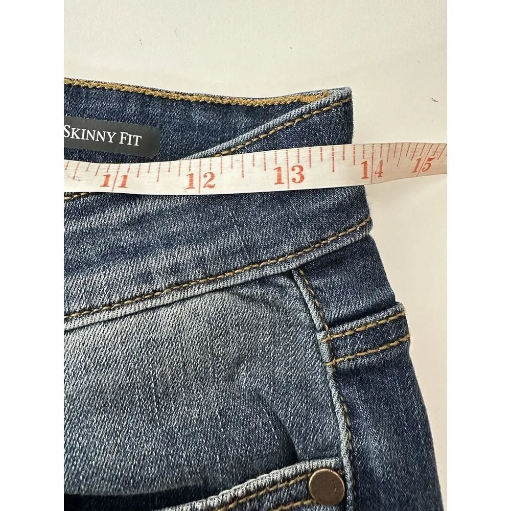 Judy Blue Jeans Women Size‎ 5/27 High Waist Skinny Fit Denim Medium Wash Stretch - Picture 8 of 10